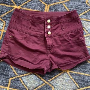 Maroon Shorts